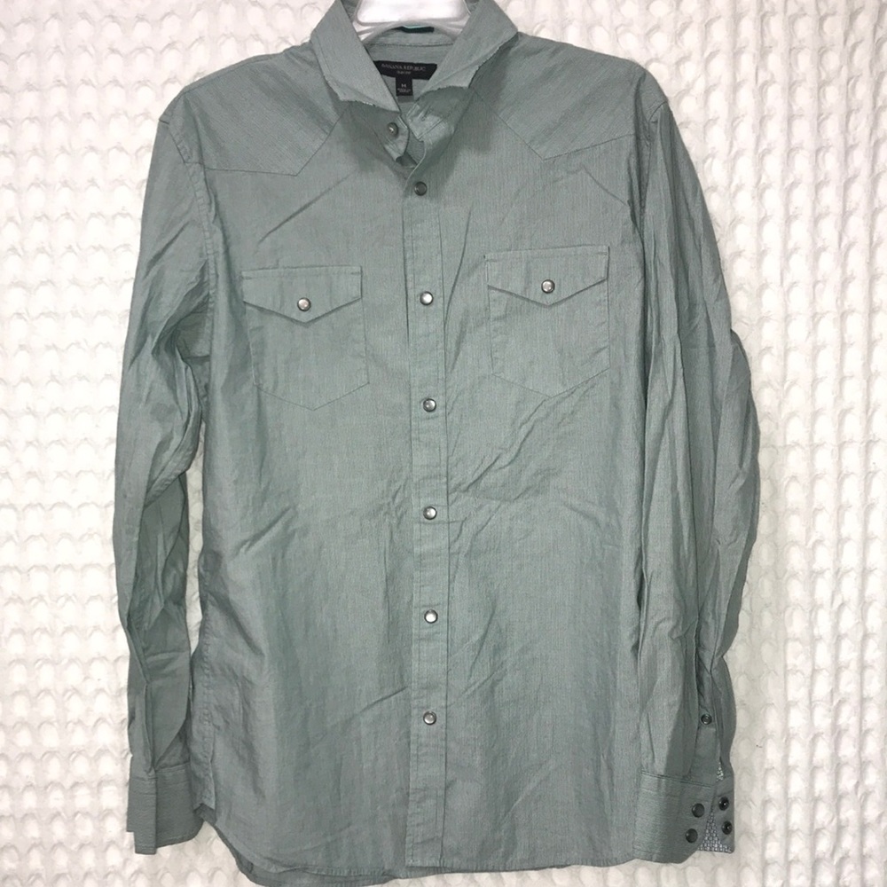 Men’s Banana Republic M slim fit button down